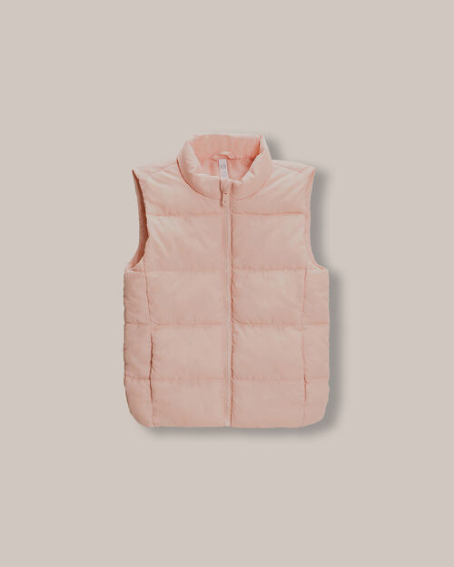 Chaleco Acolchado Rosa